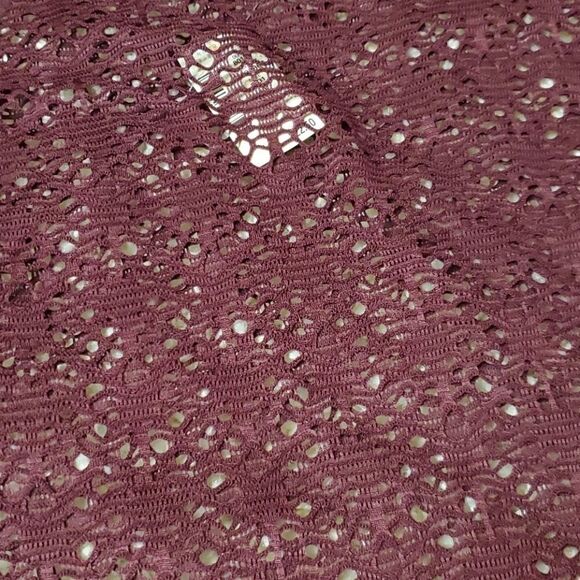 AEROPOSTALE Lace Overlay Tank Top - Picture 2 of 4